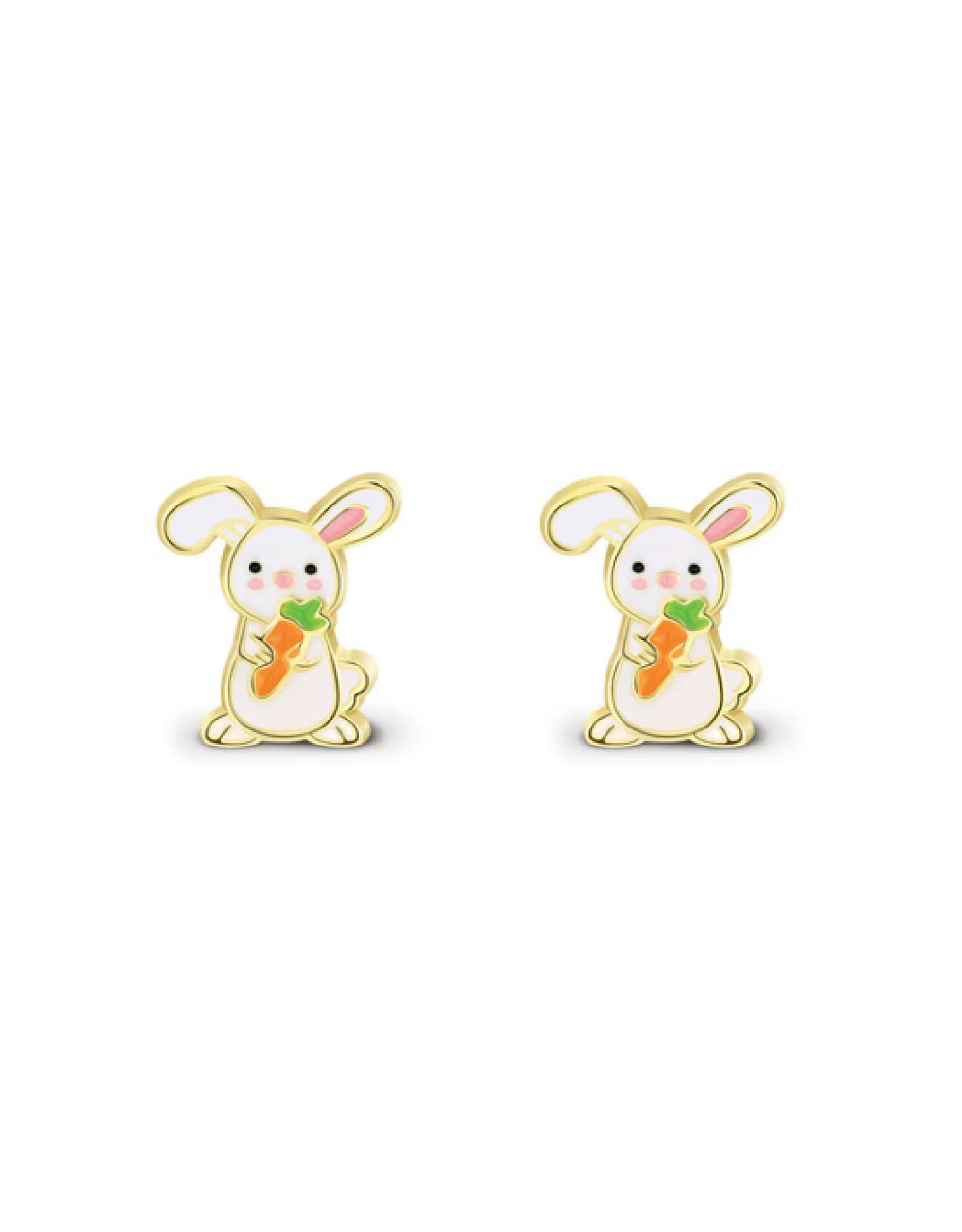 Girl nation Boucles d'oreilles Accessoires Girl nation Lapin avec carotte  