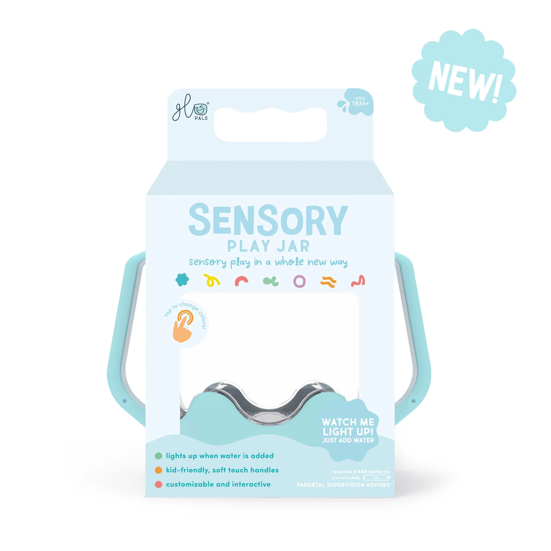 Glo Pals Lanterne sensorielle Glo Pals Bleu (Frosty Blue)