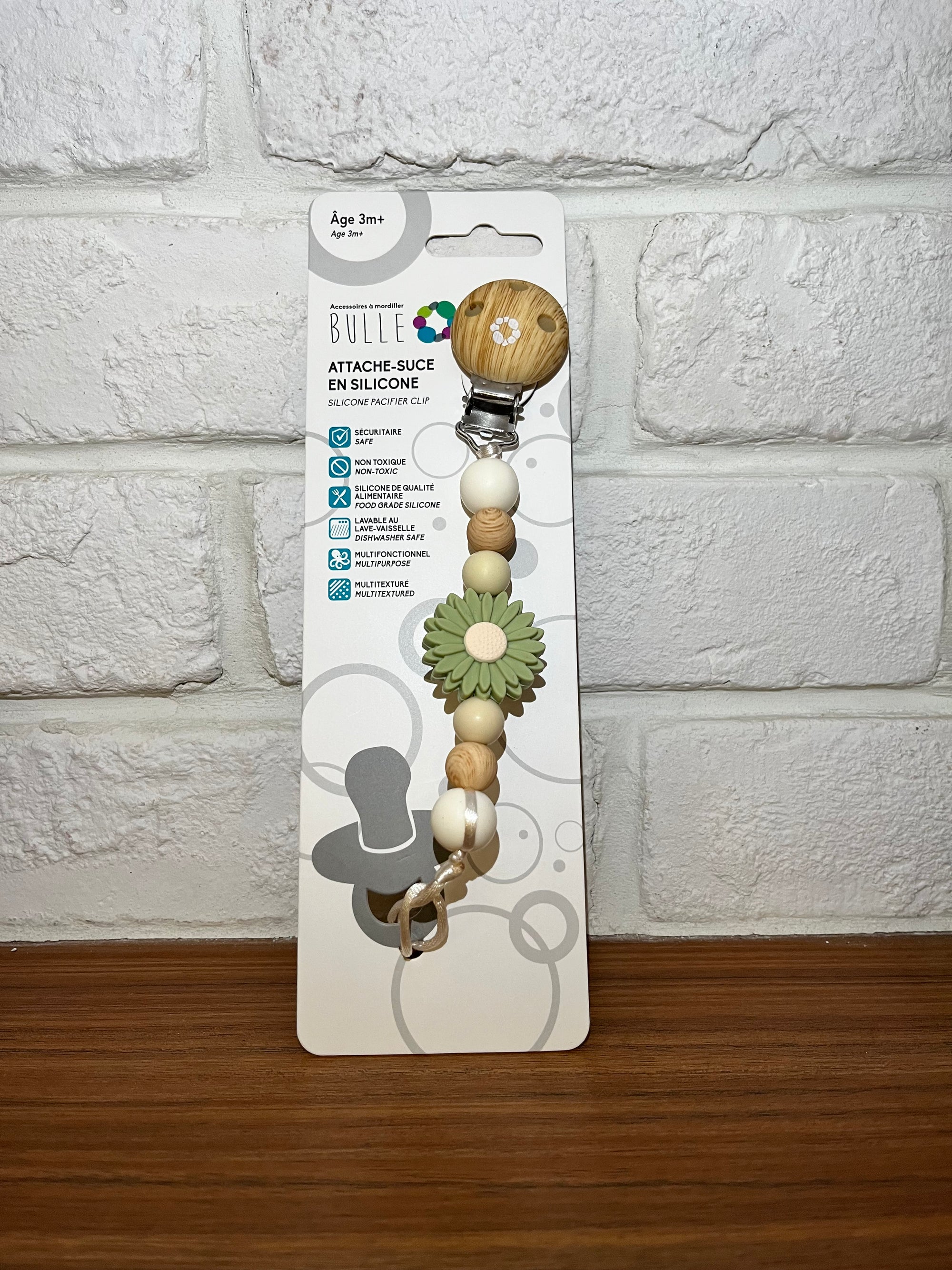 Bulle bijouterie Attache-suce Accessoires Bulle bijouterie Margot sauge