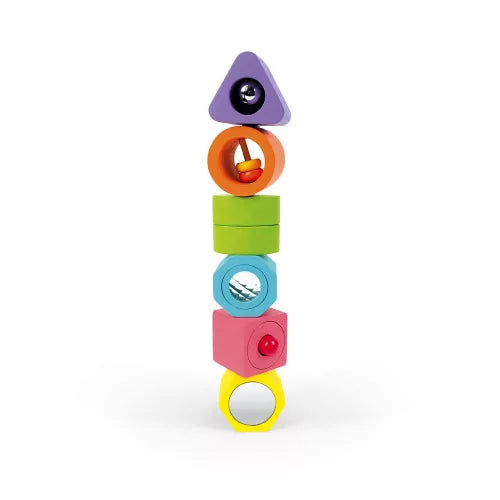 Janod 6 cubes sensoriels Jouets Janod   