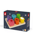 Janod 6 cubes sensoriels Jouets Janod   