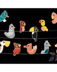 Janod aimants les oiseaux Jouets Janod   