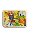 Janod Casse-tête de bois Chunky Jouets Janod Zoo  