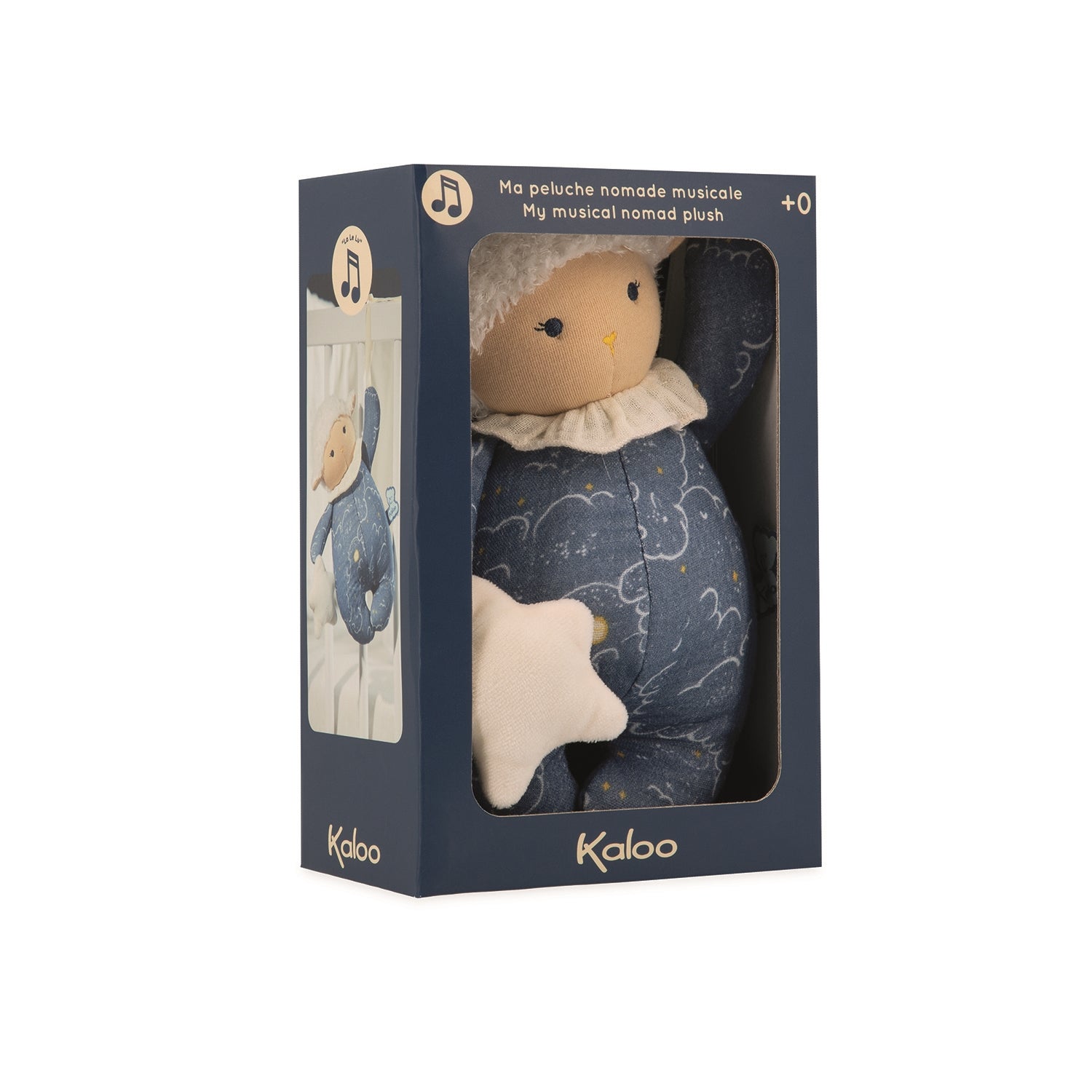 Kaloo Ma peluche nomade mouton éveillé musical Jouets Kaloo   