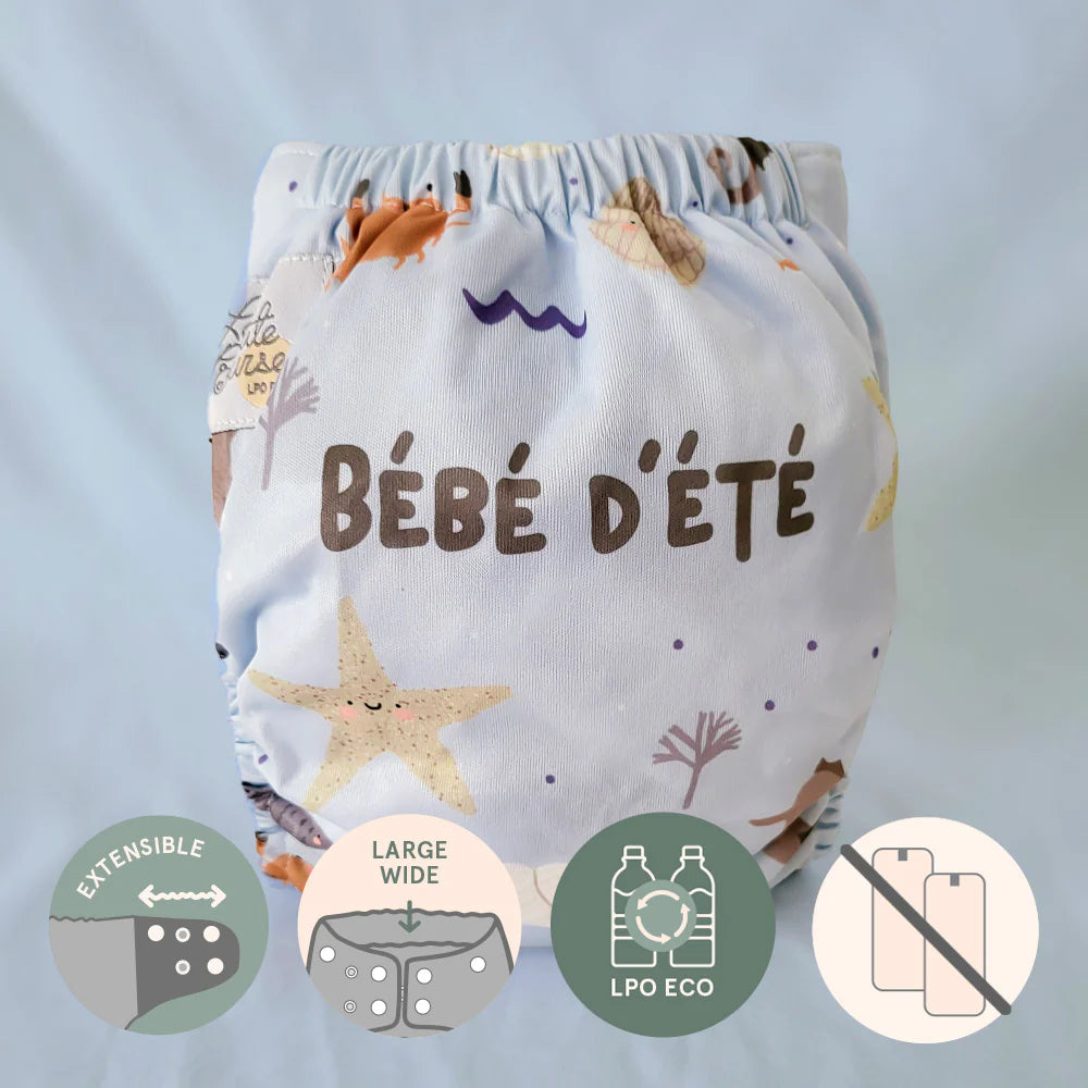 La Petite Ourse Évolution Couche lavable à poche ( sans insert ) Couches lavables La Petite Ourse Été