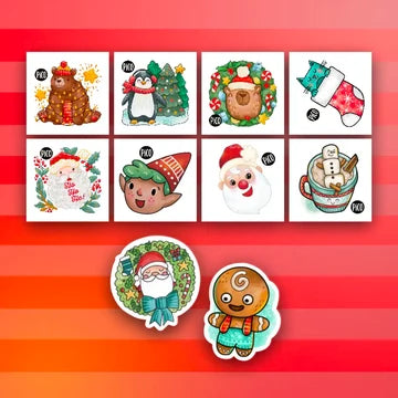 Pico Ensemble surprise - Collection Noël - Minis cadeaux Éducation Pico Tatouages Temporaires