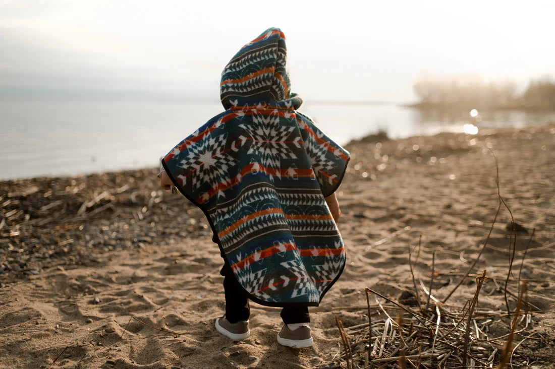 Mini Tipi Poncho pour enfant Nibi Vêtements Mini Tipi   