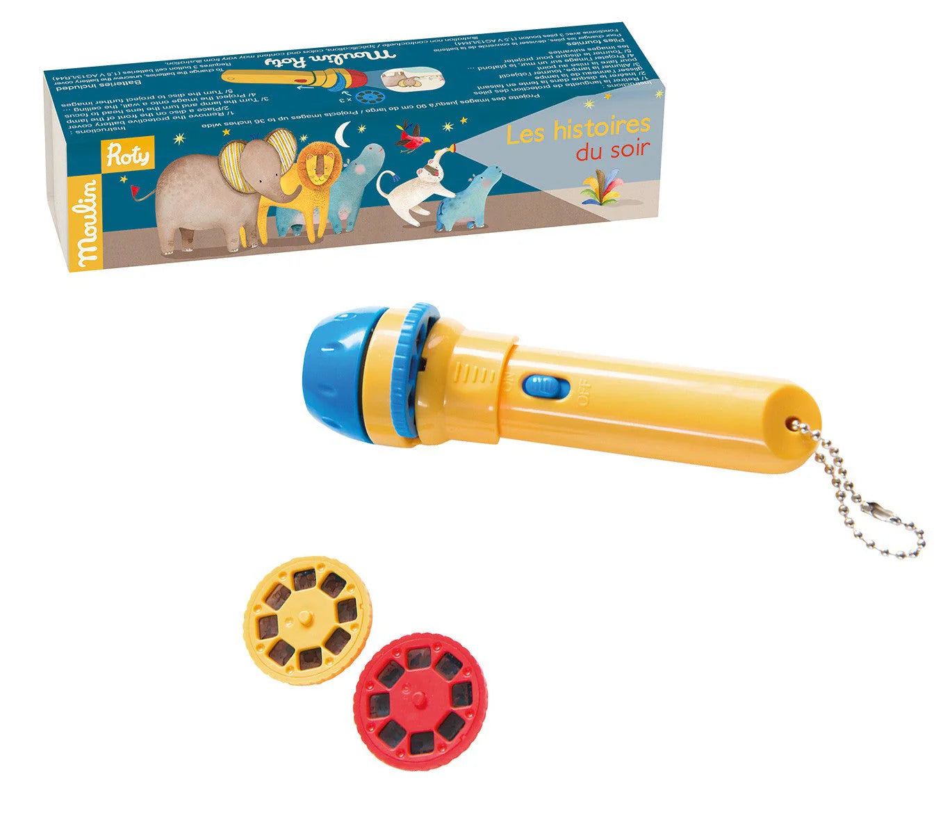 Moulin Roty Lampe Les Histoires du soir Jouets Moulin Roty Les Papoum