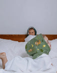 Naélie Poncho de bain Bain Naélie - Doux comme une maman Paresseux