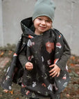 Naélie Poncho pour siège d'auto Accessoires Naélie - Doux comme une maman Forêt noire