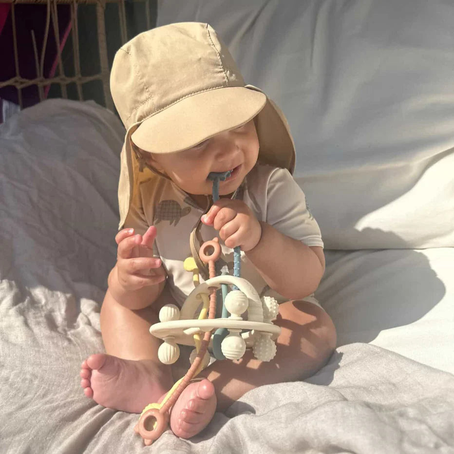 Noüka Jouet sensoriel en silicone à tirer Jouets Noüka