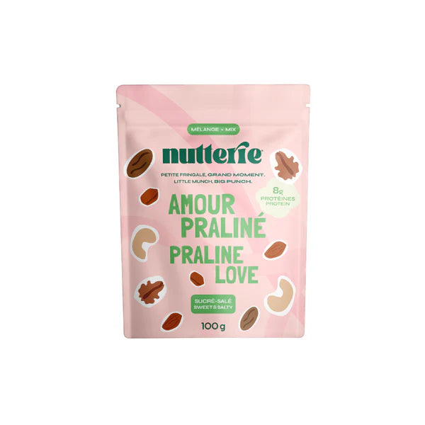 Nutterie Mélange Amour praliné Gourmandise Nutterie