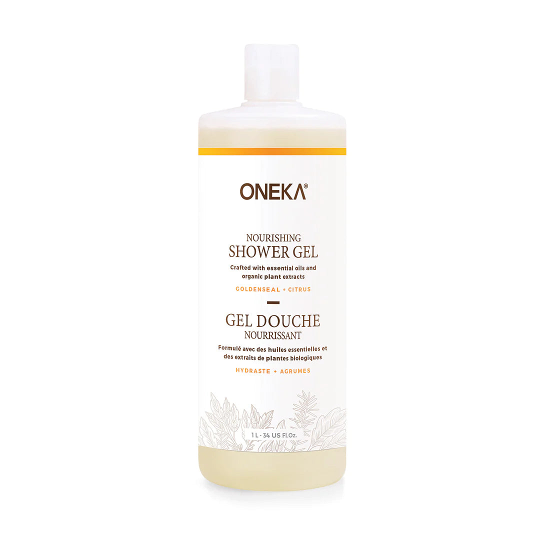 Oneka Gel de douche Soins corporels Oneka 1 litre Agrumes 