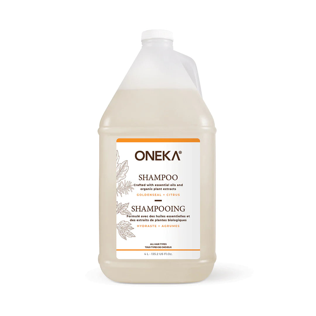 Oneka Shampoing Soins corporels Oneka Agrumes 4 litres 