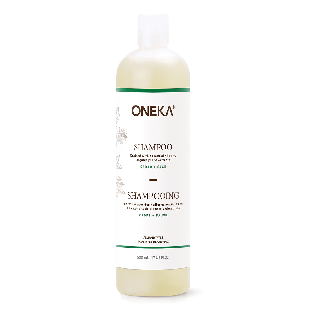 Oneka Shampoing Soins corporels Oneka Cèdre et sauge 500 ml 