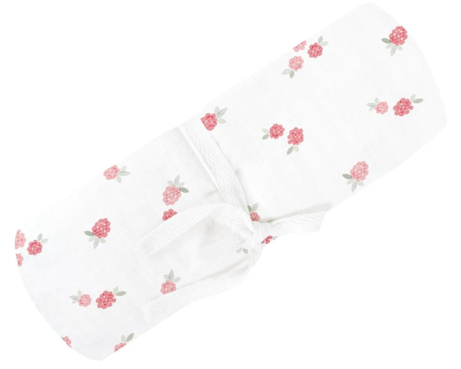 Perlimpinpin Doudou en mousseline de coton Dodo Perlimpinpin Framboises