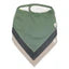 Perlimpinpin Ensemble de 3 bavoirs en bambou Accessoires Perlimpinpin Vert chasseur-gris-taupe