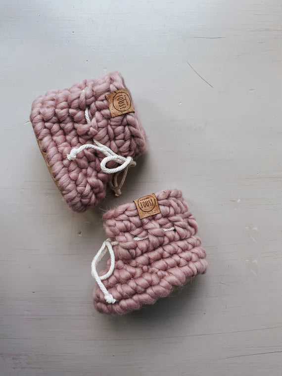 Les petits Tousi Pantoufles 0-6 mois Vêtements Les petits tousi