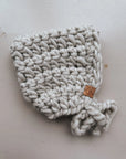 Les petits Tousi Bonnets de laine - Collection NEUTRE 0-6 mois  Les petits tousi Gris - Coconut  