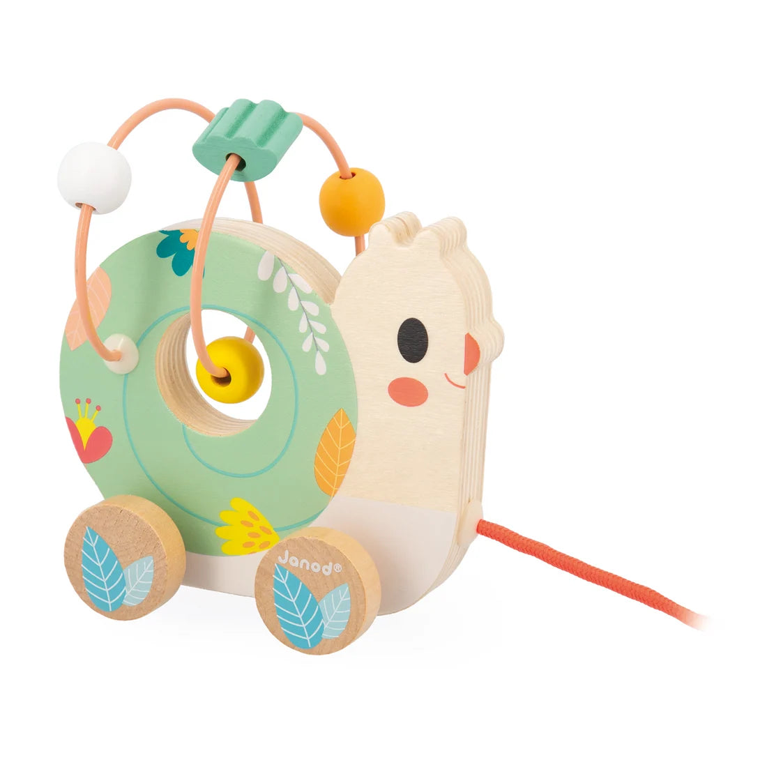 Janod Looping Animaux à promener Jouets Janod Escargot