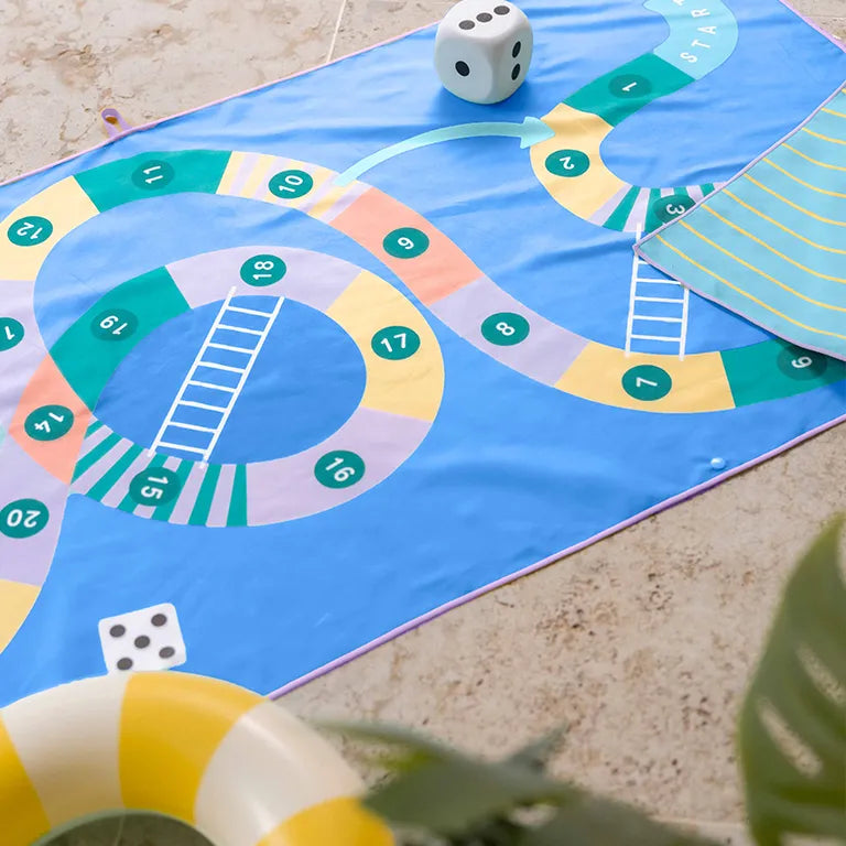 Quut Serviette de plage avec un jeu Medium Quut