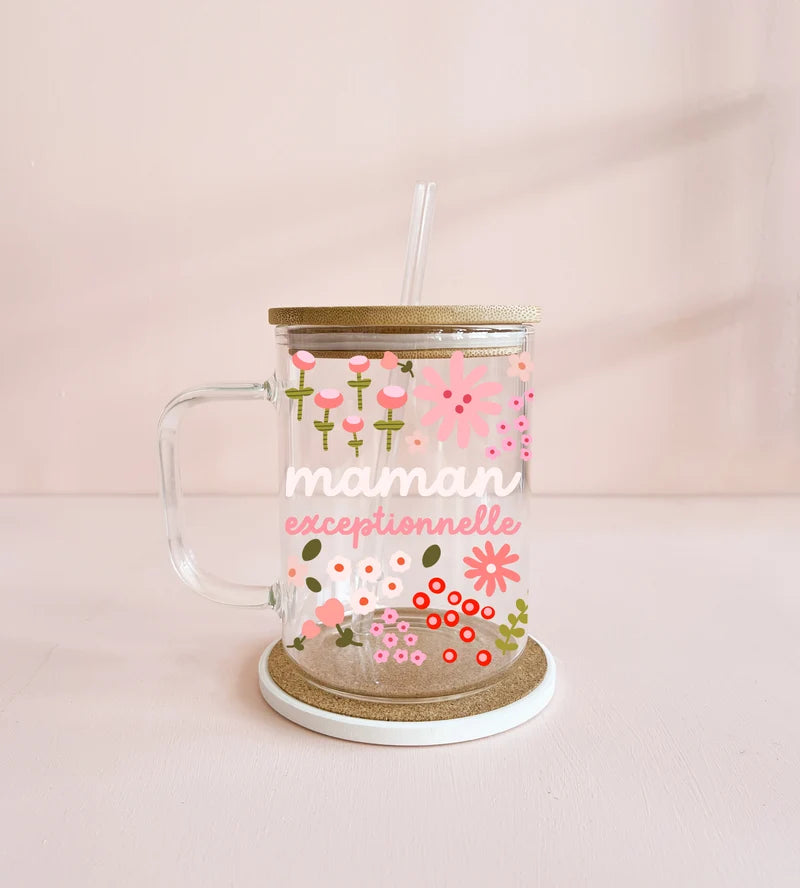 MÖMY  Tasse en verre  -  Collection Maman