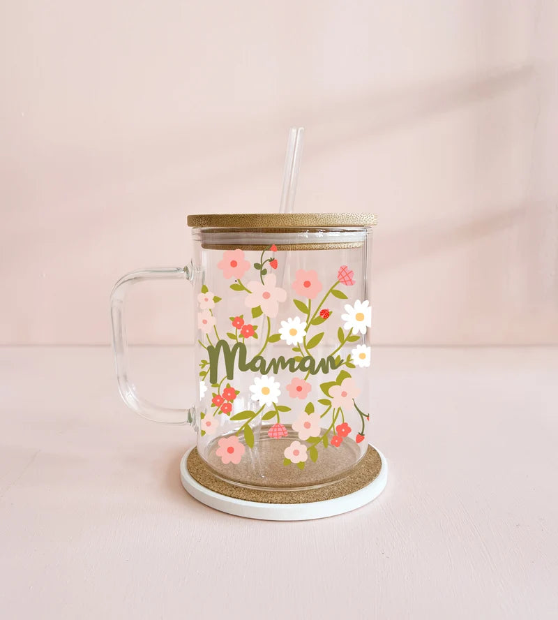 MÖMY  Tasse en verre  -  Collection Maman