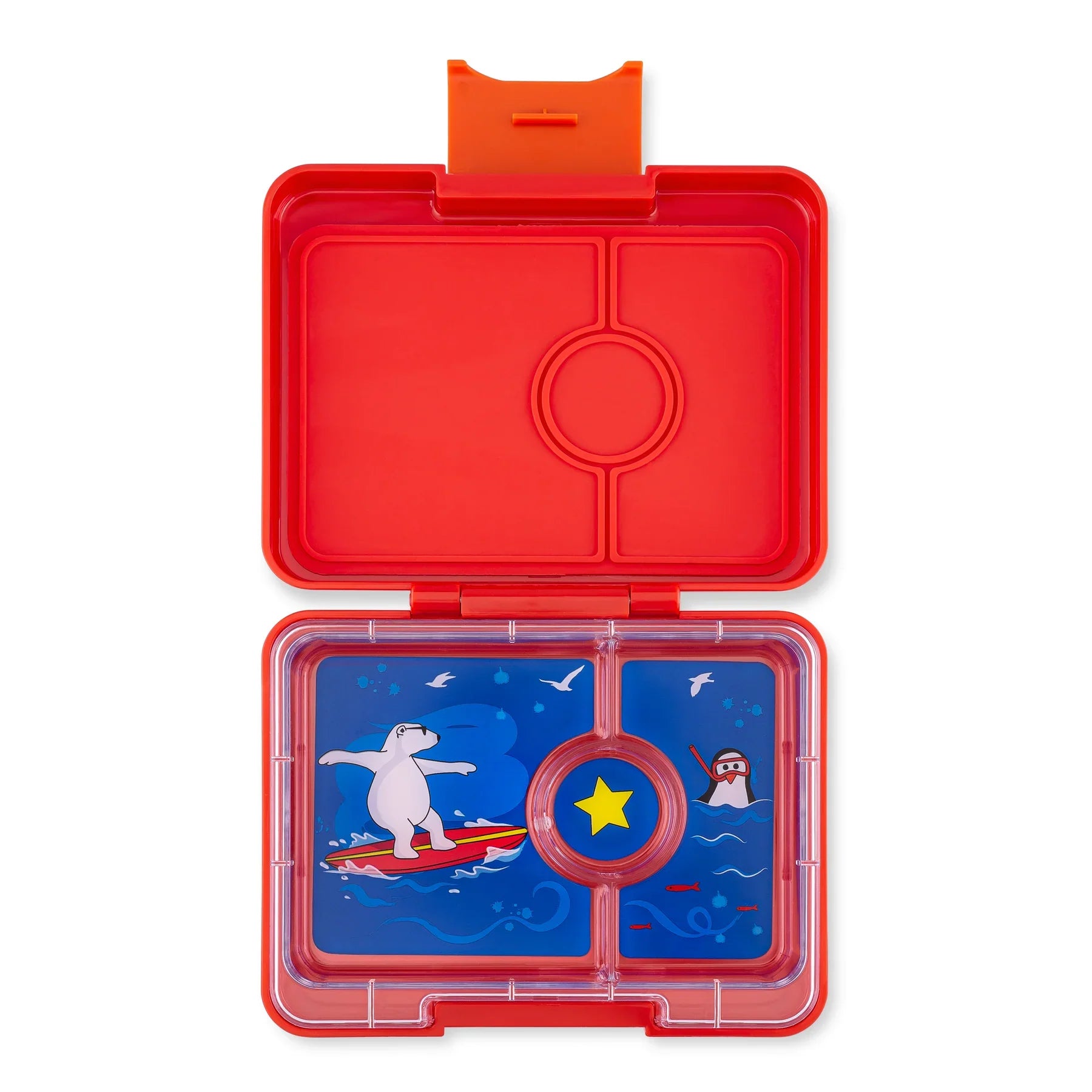 Yumbox Mini Collation 3 compartiments Alimentation Yumbox Roar red  