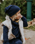 Zak & Zoé Cache-cou réversible Zak & Zoé Marine-Macaron