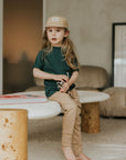 Zak & Zoé T-shirt évolutif Zak & Zoé 3-12 mois Vert collégial