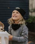 Zak & Zoé Tuque réversible Zak & Zoé Noir-Beige 6-24 mois