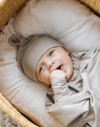Zak & Zoé Bonnet en bambou pour nouveau-né 0-3 mois Vêtements Zak & Zoé Gris