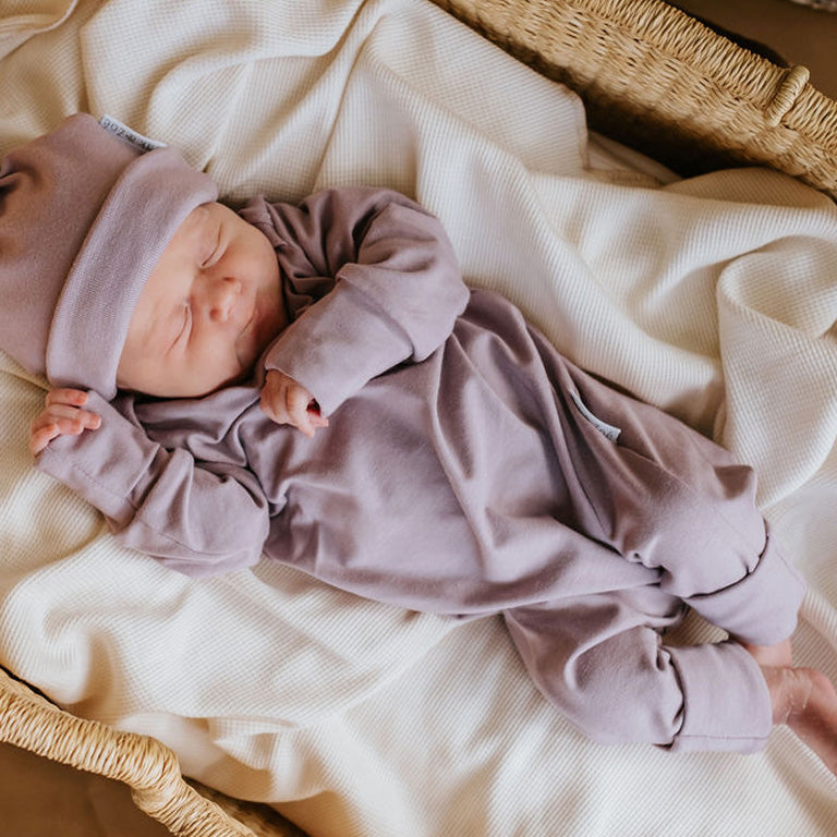 Zak & Zoé Romper en bambou 0-3 mois Dodo Zak & Zoé Lilas