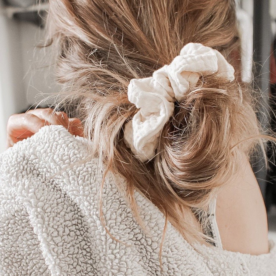 Ananas Co Chouchou en mousseline de coton bio Accessoires de cheveux Ananas Co