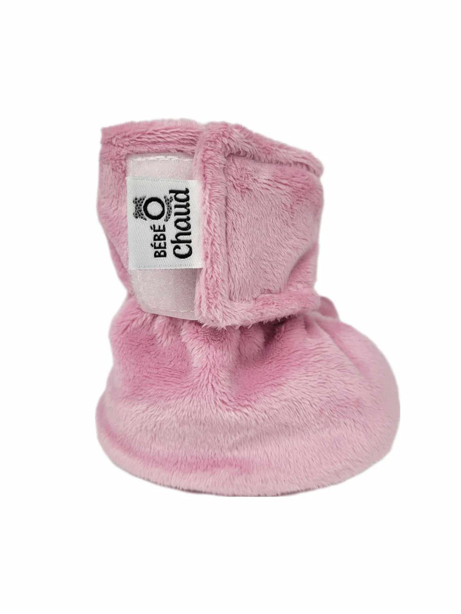 Bébé Ô Chaud Pantoufles 0-3 mois Vêtements Bébé Ô Chaud Vieux rose  