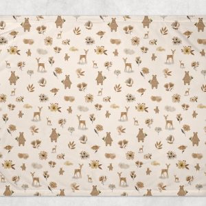 Bébé Ô Chaud Couverture de Minky Dodo Bébé Ô Chaud Ourson boho