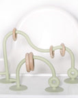 Bulle bijouterie Jouet à ventouses pour chaise haute Jouets Bulle bijouterie Fougère