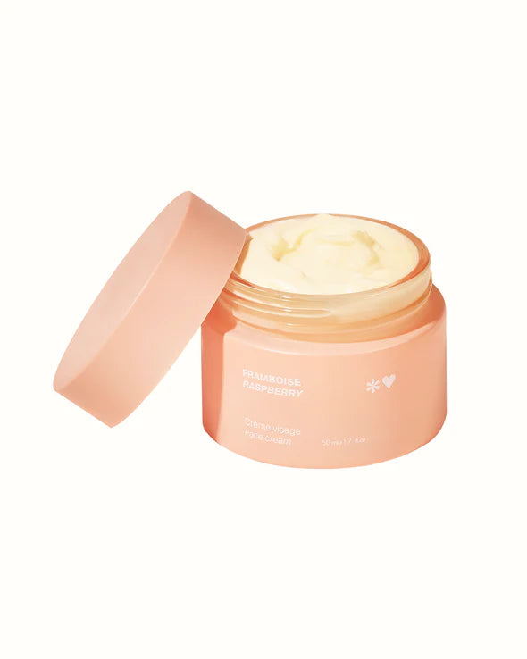 Cocooning Love Crème pour le visage peaux mixtes à grasses à la framboise Soins corporels Cocooning Love   