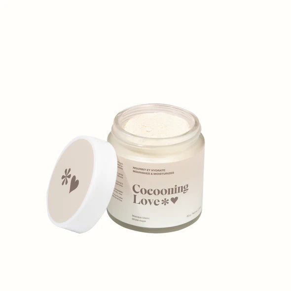 Cocooning Love Masque visage et cheveux hydratant argile blanche, lait de coco et banane Soins corporels Cocooning Love   