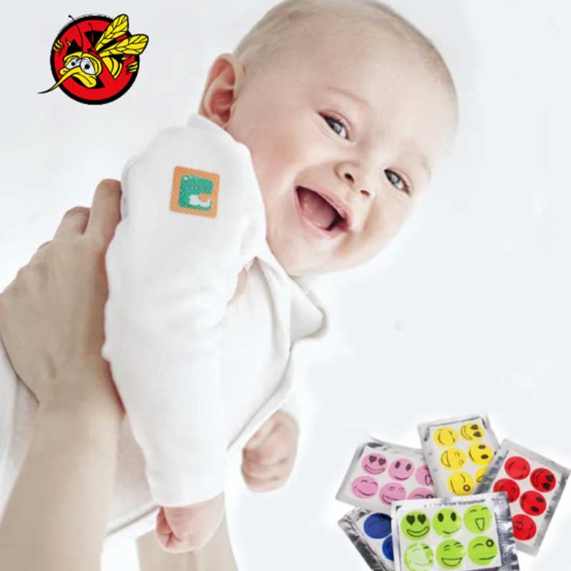 BYE BUGS Autocollants anti-moustiques avec huiles essentielles Soins corporels BYE BUGS