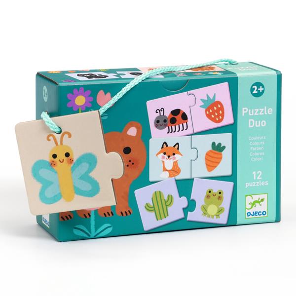 Djeco Casse-tête duo Les couleurs Djeco