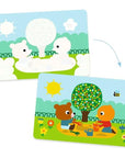 Djeco Coloriage magique Au square Jouets Djeco