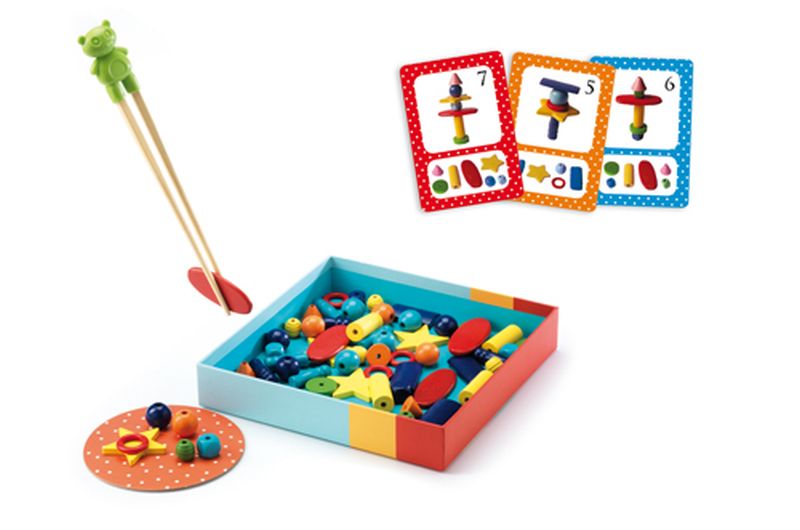 Djeco Jeu de dextérité et manipulation Totem zen Jouets Djeco