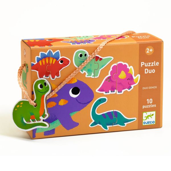Djeco Casse-tête duo Dinos Jouets Djeco