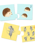 Djeco Casse-tête duo Bébé animaux Jouets Djeco
