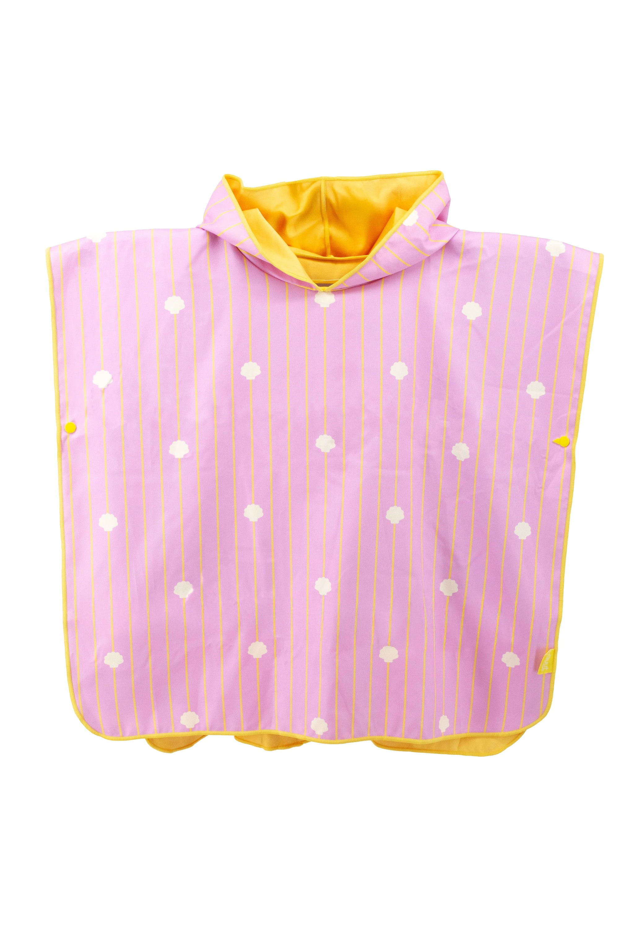 Quut Poncho de plage Quut Coquillages - Banana pink