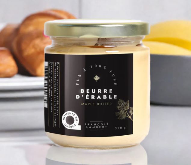 François Lambert Beurre d'érable en pot de vitre Alimentation François Lambert