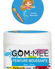 GOM-MEE Peinture moussante Soins corporels Gom-Mee Bleu Sirène  