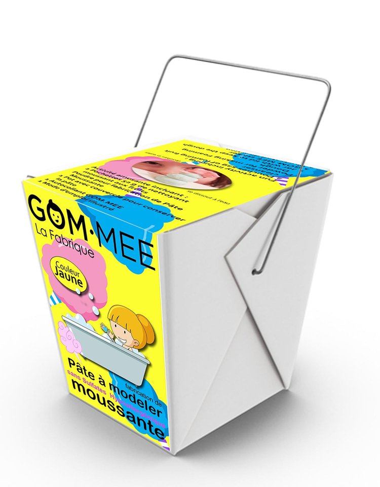 GOM-MEE Pâte à modeler moussante  Gom-Mee   