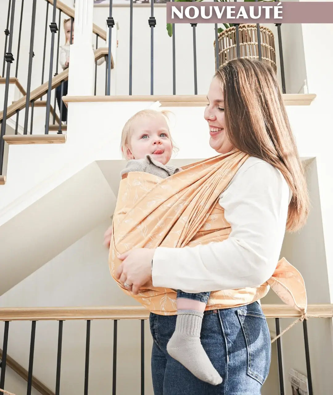 Gustine Écharpe tissée de portage Portage Gustine baby carrier Garden honey Taille 5